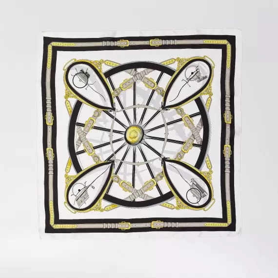 Handkerchief Women's silk abstraction