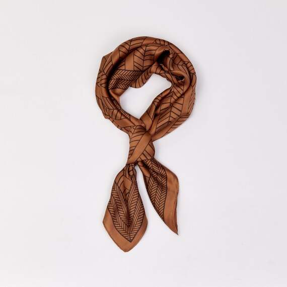 Women's scarf with a herringbone textile pattern(3c1a7e19-378c-11ef-a7fe-00155d004616) photo 3