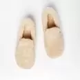 Homemade slippers made of  artificial plush milky(e0fb7102-058b-11f0-ad23-00155d004616) photo 2