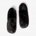 Тапочки домашні зі штучного плюшу чорні(e0fb710e-058b-11f0-ad23-00155d004616) фото 2