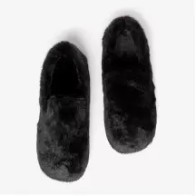 Home slippers made of artificial plush  black(e0fb710e-058b-11f0-ad23-00155d004616) photo 2