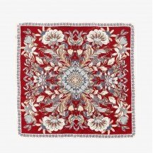 Women's Burgundy Baroque Kerchief(8f80168c-d9a3-11f0-b42c-00155d004616) photo 1