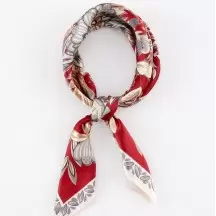 Women's Burgundy Baroque Kerchief(8f80168c-d9a3-11f0-b42c-00155d004616) photo 2
