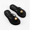 Golden Shell Black Flip-Flops(d53b5c0c-6d10-11f0-8226-00155d004616) photo 1