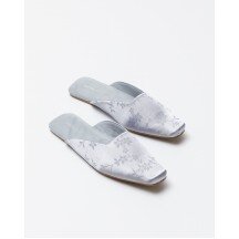 Women's light grey floral print house slippers(0edec2b6-22ad-11f1-badc-00155d004616) photo 1