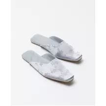 Women's light grey floral print house slippers(0edec2b6-22ad-11f1-badc-00155d004616) photo 1