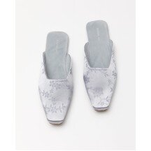 Women's light grey floral print house slippers(0edec2b6-22ad-11f1-badc-00155d004616) photo 2