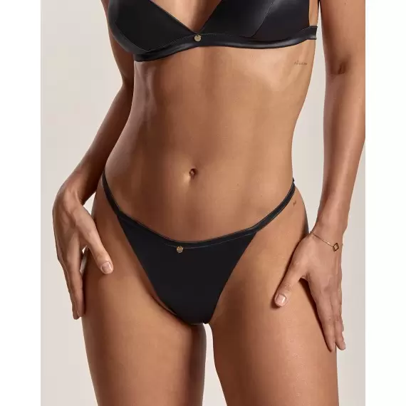 SATIN G-STRING GRENELLE C 224 a
