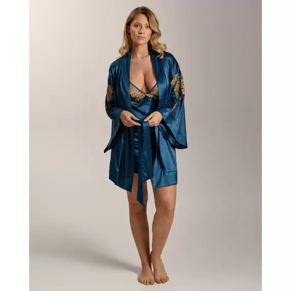 SATIN KIMONO MONTPARNASSE KMN 2 a