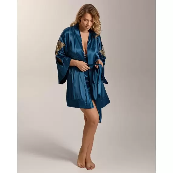 SATIN KIMONO MONTPARNASSE KMN 2 a