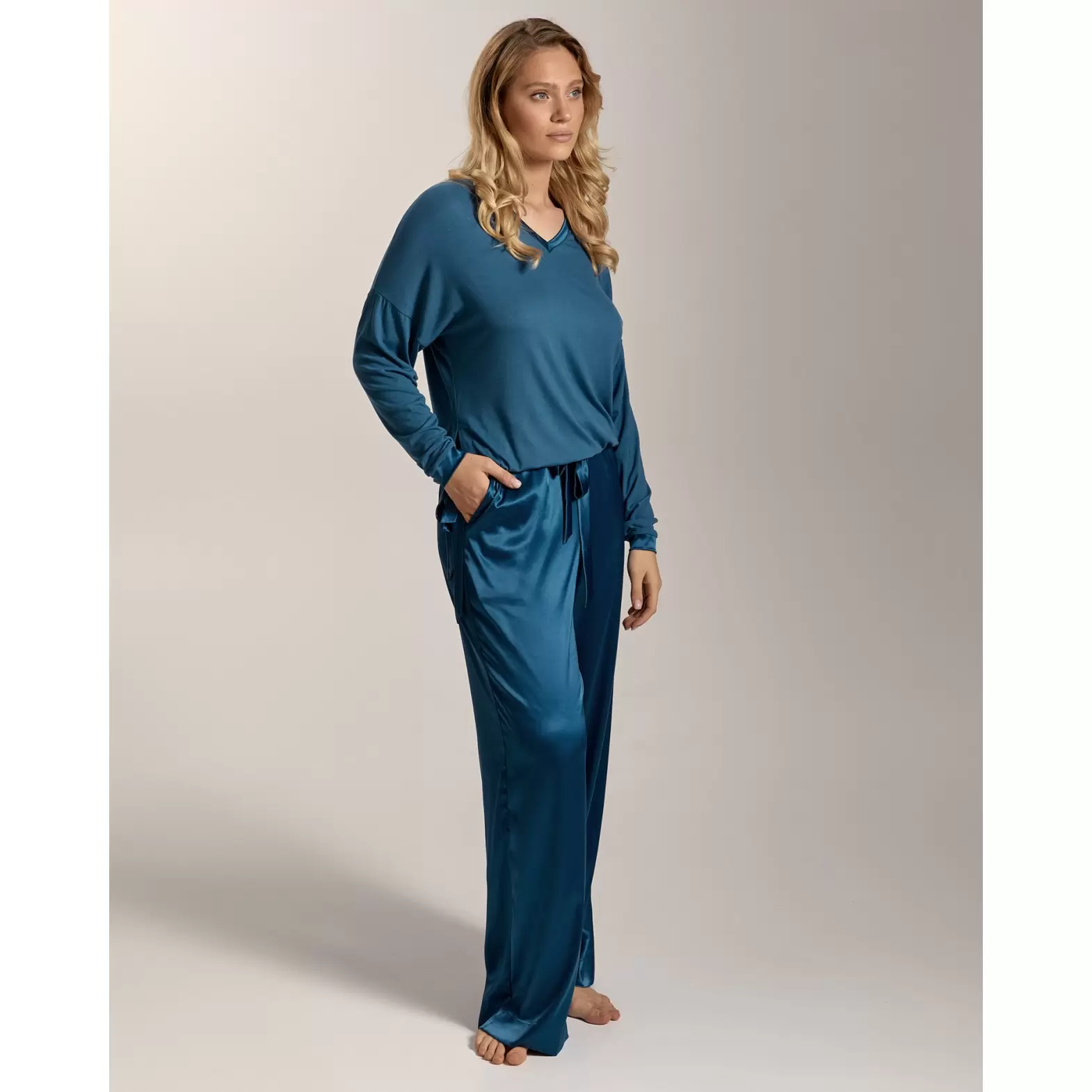 SATIN PANTS MONTPARNASSE SHJ  8 a