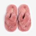 Slippers  of faux fur (beige, pink)(e4858c6e-80b2-11eb-8cda-00155d004615) photo 4