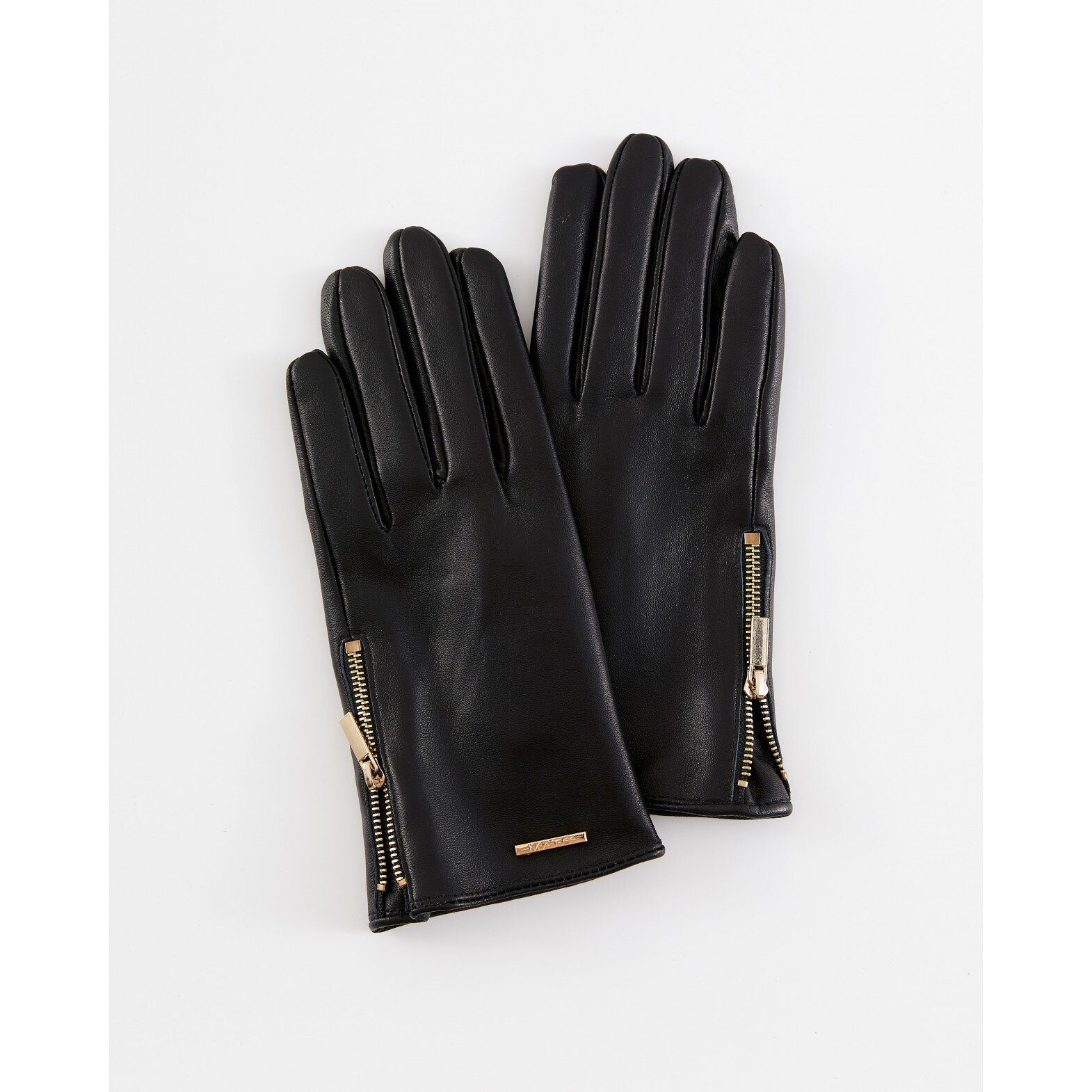 Black Gloves with Zipper Detail(2586e902-9d53-11f1-80d2-000c299665e6) photo 1