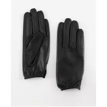 Women's black gloves with decorative button(2586e906-9d53-11f1-80d2-000c299665e6) photo 2