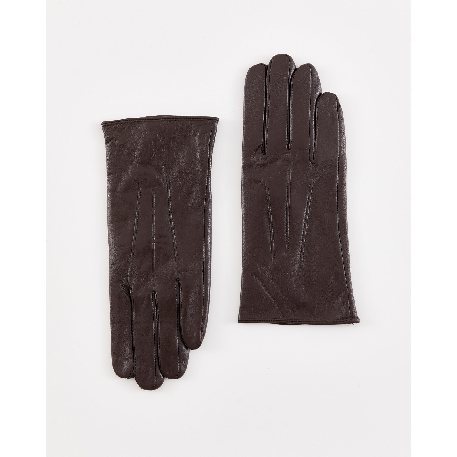 Women's gloves in chocolate brown(2586e916-9d53-11f1-80d2-000c299665e6) photo 3