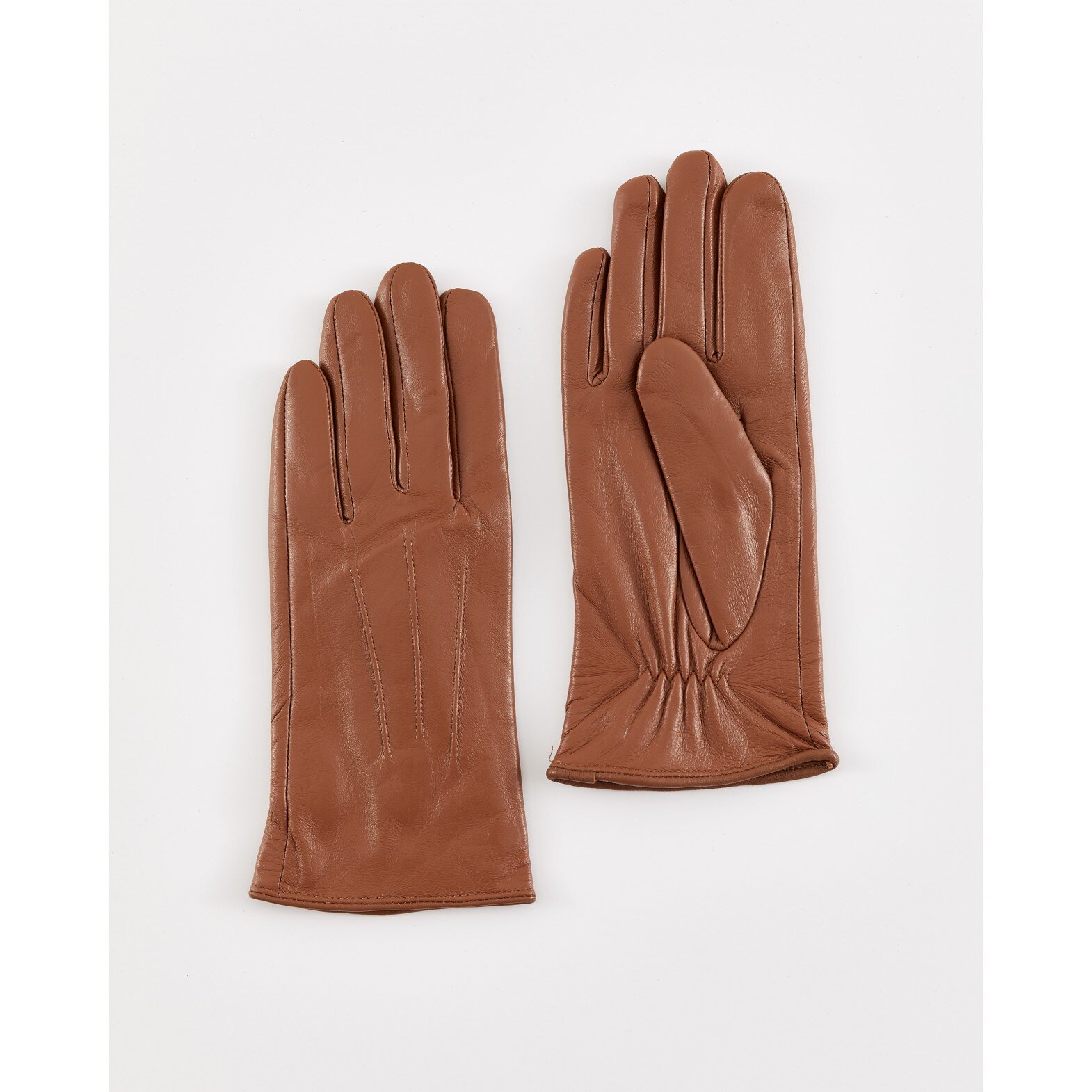Women's cognac gloves(2586e912-9d53-11f1-80d2-000c299665e6) photo 3