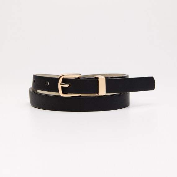 Women's eco-leather belt with metal buckle(3c1a7e3c-378c-11ef-a7fe-00155d004616) photo 1