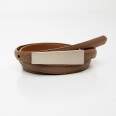 Women's leather belt for pants with metal buckle, width 1.5 cm, gray, Article: b04bc15a-6bb7-11f0-8226-00155d004616: b04bc15a-6bb7-11f0-8226-00155d004616 Women's leather belt for pants with metal buckle, width 1.5 cm, gray(b04bc15a-6bb7-11f0-8226-00155d004616) photo 1