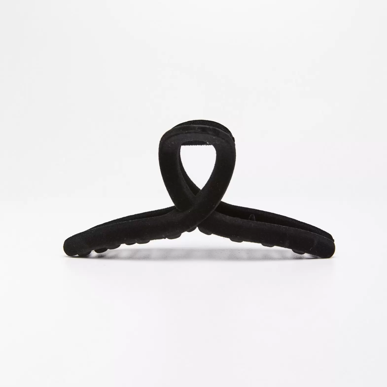Hair clip-crab 13cm black oxamite