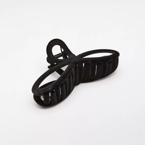 Hair clip-crab 13cm black oxamite