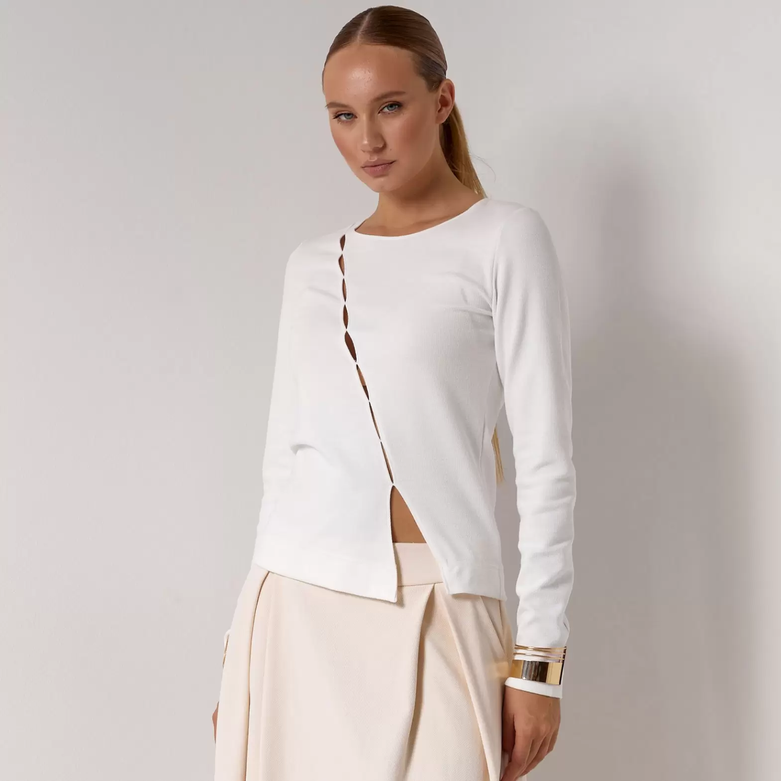 BOHEMIAN RAPSODY white LS 1